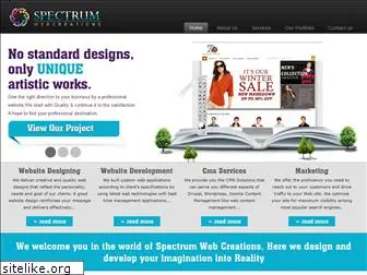 spectrumwebcreations.com