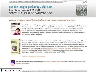 speech-language-therapy.com