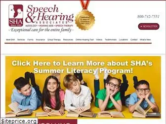 speechandhearingassoc.com