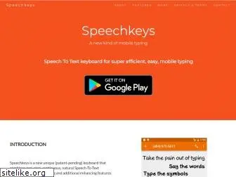 speechkeys.io