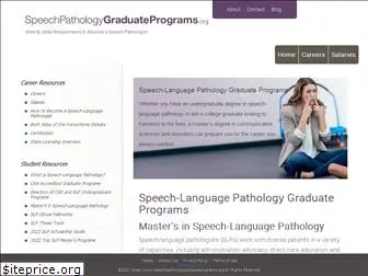 speechpathologygraduateprograms.org