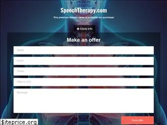 speechtherapy.com
