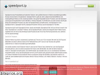 speedportip.net