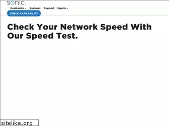 speedtest.sonic.net