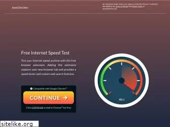 speedtesthere.com