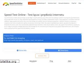 www.speedtestonline.pl website price
