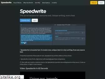 speedwrite.com