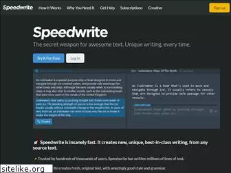 speedwrite.com