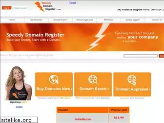 speedydomainregister.com