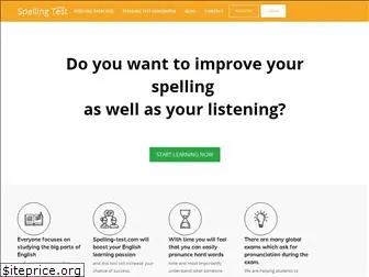 spelling-test.com