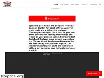 spencersboatyard.com