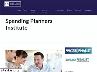 spendingplannersinstitute.com