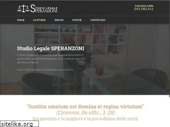 speranzoni.com