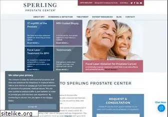 sperlingprostatecenter.com