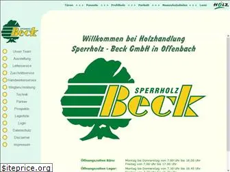 sperrholz-beck.de