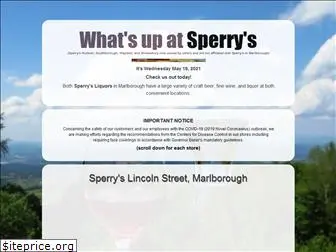 sperrysliquors.com