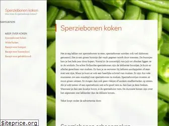 sperziebonenkoken.net