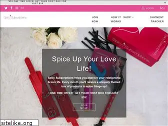 spicysubscriptions.com