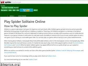 spider-solitaire-challenge.com