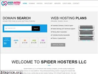 spiderhosters.com