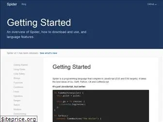 spiderlang.org