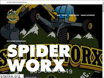 spiderworxexcavating.com