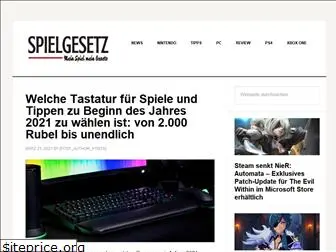 spielgesetz.com