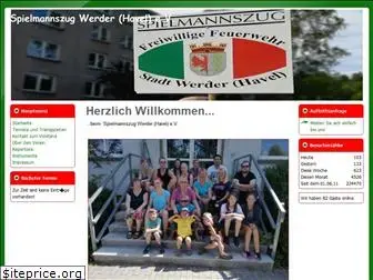 spielmannszug-werder.de