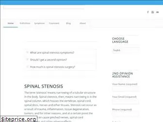 spinalstenosis.org