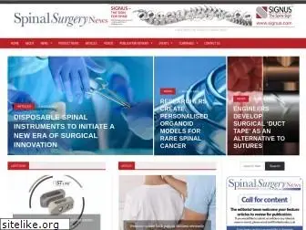 spinalsurgerynews.com