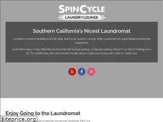spincyclelaundrylounge.com