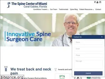 spinecentermiami.com