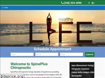 spinepluschiropractic.com