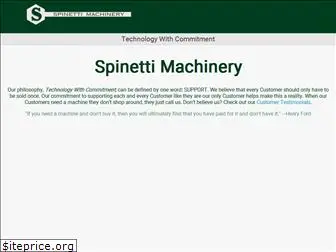spinettimachinery.com