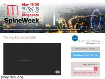 spineweek2016.org