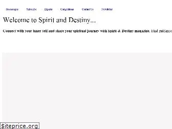 spiritanddestiny.co.uk