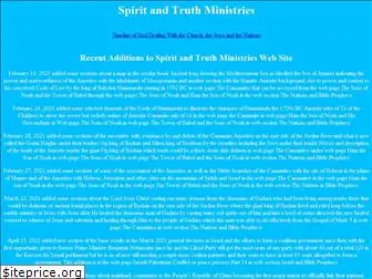 spiritandtruthministries.org