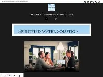 spiritfiedwater.com