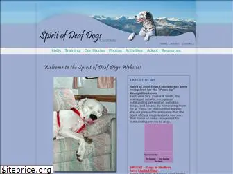 spiritofdeafdogs.org