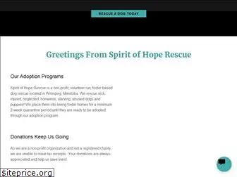 spiritofhoperescue.ca