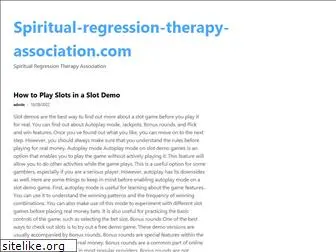 spiritual-regression-therapy-association.com