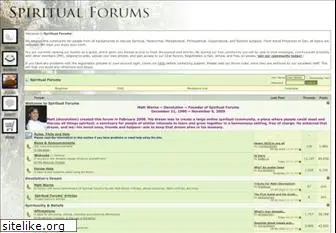 spiritualforums.com