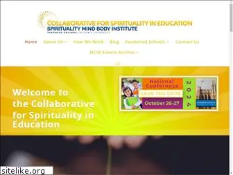 spiritualityineducation.org