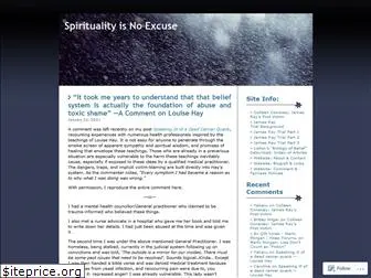 spiritualityisnoexcuse.wordpress.com