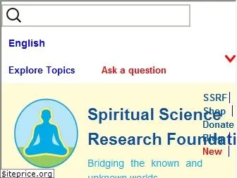 spiritualresearchfoundation.org