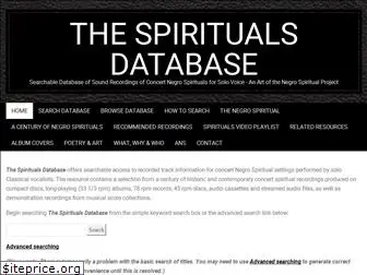 spirituals-database.com