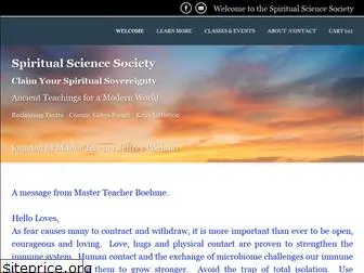 spiritualsciencesociety.org