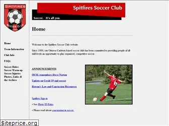 spitfiressoccer.net