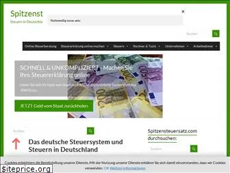 spitzensteuersatz.com