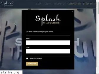 splashthaicuisine.com
